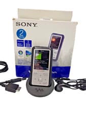 Image of Sony NWZ-S515 MP3 Network Walkman Digital Media Player Portable Black - Vintage