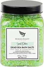 Image of Foot Spa Salts with Tea Tree Oil - Made in UK (450G) Natural Dead Sea Salts for