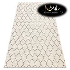 Image of MODERN original SISAL RUG 'BOHO 46211061 Trellis beige hard-wearing EASY CLEAN