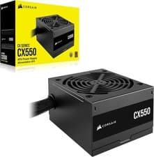 Image of Corsair CX550 550W ATX Power Supply 80+ Bronze/Fully Wired, Thermally Controlled