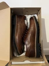 Image of Clarks Batcombe Wing, Men's Brogues Brown UK Size 9.5