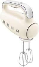 Image of Smeg HMF01CRUK Hand Mixer with Turbo Function, 3 Attachments, LED Display, Retro