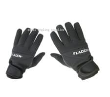 Image of Fladen Fishing  Neoprene Gloves with  anti-slip palm ALL SIZES  1821