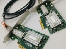 Image of 2x Mellanox MCX311A-XCAT CX311A ConnectX-3 EN Network Card 10GbE 3M SFP+ cable