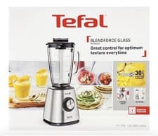 Image of Tefal Blendforce II Glass Jug Blender BL439DG0 Stainless Steel 800W Blender