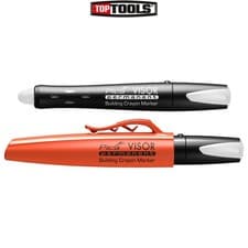 Image of Pica Visor Permanent Refillable Longlife Industrial Marker White | 990-52