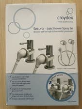 Image of Croydex Secure Safe Shower Spray Set Brand New Free Postage