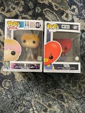 Image of BTS and BT21 Funko Pop V and Tata Bundle