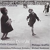 Image of DVORAK / COLERIDGE-TAYLOR / ANTONIN / GRAFFIN - VIOLIN CONCERTOS / NEW Audio CD