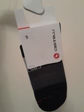 Image of Castelli Cycling Elegante 12 Summer Cycling Socks L/XL Black Grey
