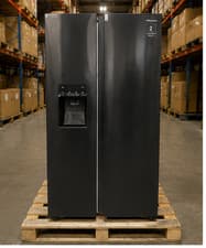 Image of Hisense RS818N4TFE 632L American-Style Smart Fridge Freezer - Premium Black