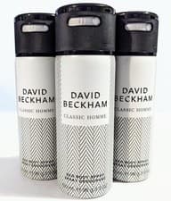 Image of David Beckham Homme Deodorant Spray 150 ml (Pack Of 3)