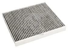 Image of Cabin filter Filter Insert 104811 FEBI BILSTEIN for SEAT VW AUDI SKODA