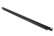 Image of 1/2 U 19” Blank Rack Panel With Black Finish