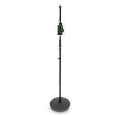 Image of Gravity MS 23 Microphone Stand with Round Base Heavy Duty Height Adjustable Mic