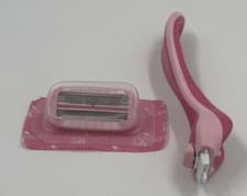 Image of Wilkinson Sword Intuition Fab Complete Women's Razor with 1 Pack Refill FREEPOST