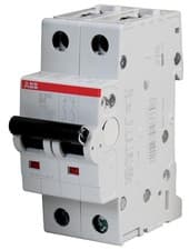 Image of Abb - S202-B6 - Circuit Breaker, Thermal Mag, 2 Pole,6a