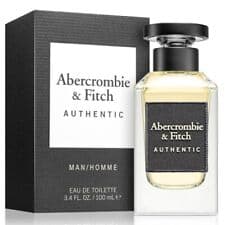 Image of Abercrombie & Fitch AUTHENTIC MAN 100ml Eau De Toilette EDT NEW & CELLO SEALED
