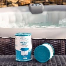 Image of 1x Pair of Genuine CleverSpa 8106 Hot Tub Replacement Water Filter Cartridges