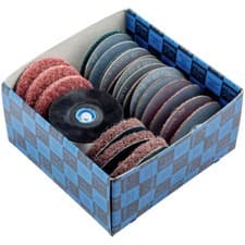 Image of PFERD 42790075 Combidisc Set 75mm Grinding Discs versatile 1pc