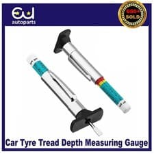 Image of MANUAL TYRE TREAD DEPTH MEASURING GAUGE TOOL FOR CAR VAN TRUCK MOTORCYCLE