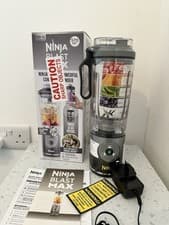 Image of Ninja Blast Max Portable Blender, 570ml,Rechargeable Battery,Cool Grey BC251UKGY