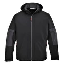 Image of Portwest TK53 Hooded Water Resistant Softshell Jacket Size L