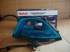 Image of Tefal Ultragliss Anti-Calc Plus Steam Iron 2800 Watt FV6848 - BLUE