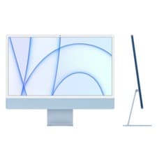 Image of Apple iMac 24" 2023 M3, 8-Core CPU 8-Core GPU, 8GB 256GB SSD, Blue - Very Good