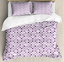 Image of Natural Duvet Cover Set Large and Small Blossoms