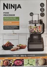 Image of Ninja BN650UK Food Processor 2.1 Litres 850 Watt Silver