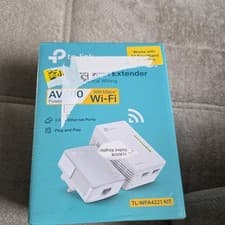 Image of TP-Link Powerline Wi-Fi Extender AV600 TL-WPA4221 KIT 300Mbps NEW SEALED