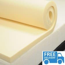 Image of 100% Memory Foam Mattress Topper Available ALL Sizes & Depths Orthopaedic