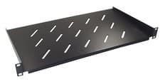 Image of 1u 250mm Deep Vented Shelf for 19" Rack Cabinet Front Mounting Type