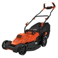 Image of Black & Decker BEMW481BH-GB lawn mower Push lawn mower AC Black Orange