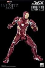 Image of Threezero Infinity Saga DLX Iron Man Mark 46 1/12 Scale Figure