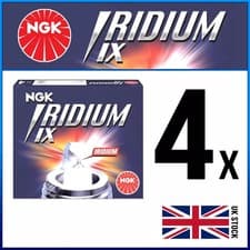 Image of BKR5EIX-11 5464 NGK IRIDIUM IX SPARK PLUGS SET OF 4