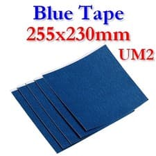 Image of 2x Blue Tape 255x230mm Adhesion Heat Resistant for Ultimaker 2+ 3+ UM2 Extended