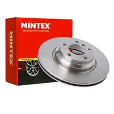 Image of Front Brake Disc Single L/R Fits ALPINA BMW Mintex MDC1486