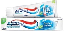 Image of Aquafresh Fresh and Minty Fluoride Toothpaste, Triple Protection, Rebuilds en...