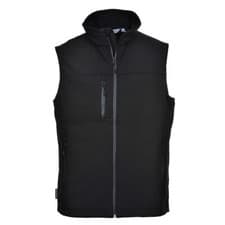Image of Portwest Softshell (3L) Breathable Waterproof Gilet Windproof Bodywarmer Jacket