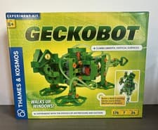 Image of Thames & Kosmos Geckobot STEM Experiment Kit Build a Wall-Climbing Gecko Robot