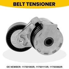 Image of 1x Tensioner Pulley Lever Fits RENAULT Clio NISSAN QASHQAI J10, J11 1.5D 2006 On