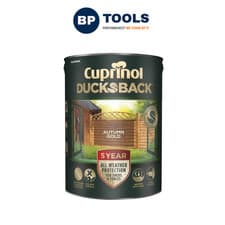 Image of Cuprinol 5111363 Ducksback Shed & Fence Treatment Autumn Gold 5 Litre