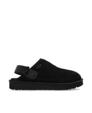 Image of UGG MEN GOLDENCOAST JET BLACK SLIP ON STRAP CLOG SANDAL SHOE SIZE US 10 MEN