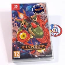 Image of Jets'n'Guns Complete Collection +Keychain Switch Red Art Games New (Shoot'em up)