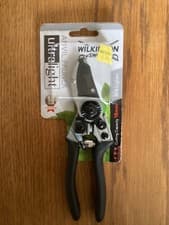 Image of Wilkinson Sword Ultralight Anvil Cut Pruner Lightweight Secateurs 1111297wg 18mm