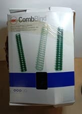 Image of GBC CombBind Binding Combs 51mm A4 Black (450 Sheets Capacity, Pack of 50)