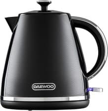 Image of Daewoo Pyramid Black Kettle Toaster Collection