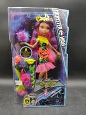 Image of Monster High Electrified Clawdeen Wolf Monstrous Hair Ghouls New Mattel 2016